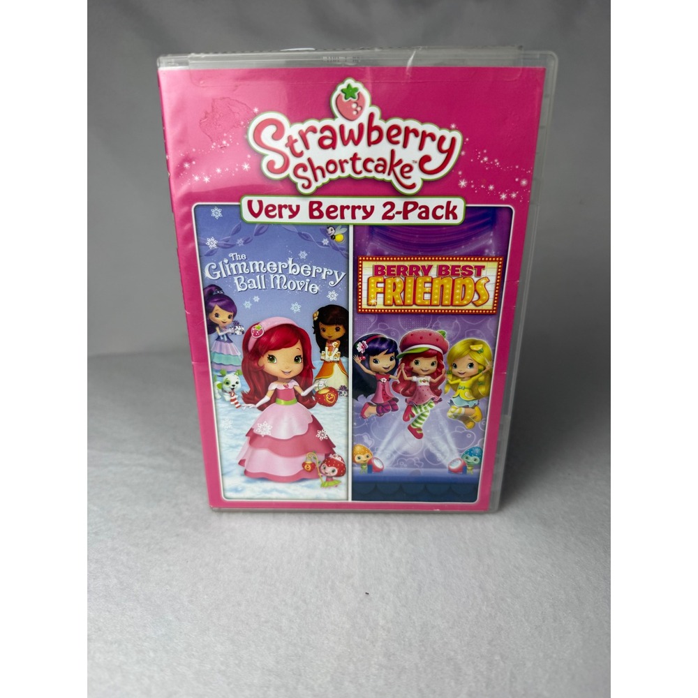 Strawberry Shortcake Very Berry 2-Pack DVD Glimmerberry Ball Berry Best Friends